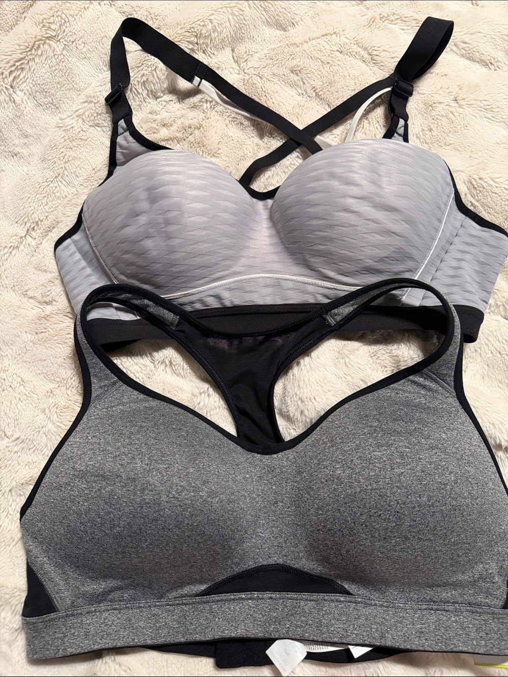 Sports bra duo - Victoria’s Secret and Old Navy